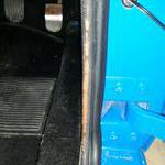 Door Trim showing patches