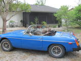1977 MG MGB BLUE Dennis Lane