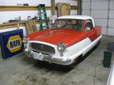 1960 Nash Metropolitan RED WHITE George F