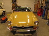 1974 MG MGB Harvest Gold David Bandel