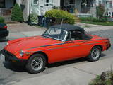 1980 MG MGB MkIV Orange Melody B