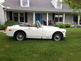 1974 MG Midget Pearl White brian hellwig