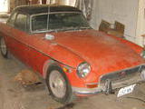 1971 MG MGB MkIII Blaze Orange Bill Morgan