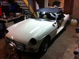 1966 MG MGB Old English White angelo vdr