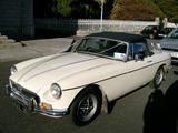 1973 MG MGB White Maurice Mallen