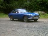 1975 MG MGB GT Blue glyn davies