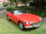1966 MG MGB CHAMPION RED Gerry Rankine