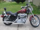 2009 Harley Davidson Sportster Red George F