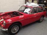 1967 MG MGB GT Tartan Red Andrew Budden