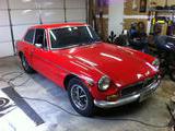 1974 MG MGB GT Red Steve Brown