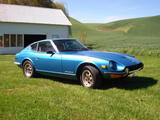 1972 Datsun 240z Blue Mike Nyholm