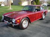 1976 Triumph TR6 Carmin Red Douglas F