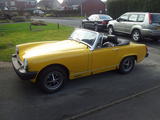 1978 MG Midget MkIV INCA YELLOW GUY THORNTON