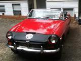 1967 MG MGB Red Jacob Terwilliger