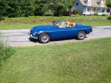 1972 MG MGB Blue Robert Zirpolo