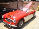 1958 Austin Healey 100 Six Red White Kevin Quistberg E