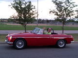 1968 MG MGB Red rich L