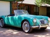 1958 MG MGA Tyrolite Green Hiram Kelley