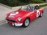 1967 MG MGB Tartan Red White Trim Larry K