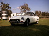 1968 MG MGB GT White Steve Hughes