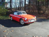 1967 MG MGB Tartan Red Mike Logue