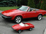1980 Triumph TR8 Carnelian Red Paul m