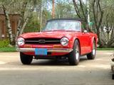 1969 Triumph TR6 Red John Cline