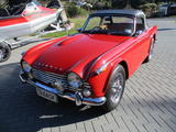 1966 Triumph TR4A Signal Red Rod Campbell