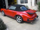 1989 Porsche Carrera Cabriolet Red Phil Auldridge