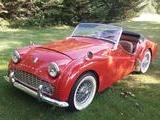 1960 Triumph TR3A Signal Red DAN BECKER
