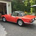 1971 Triumph TR6 Signal Red Tim Hutchisen