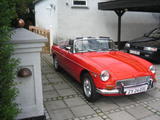 1973 MG MGB Red Peter Asmild