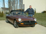 1980 MG MGB Russet Brown Ronald Wiley
