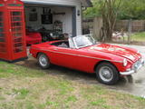 1964 MG MGB Tartan Red Tad Todd