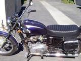 1971 Triumph MC Bonneville Purple Clyde Welsh