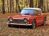 1965 Triumph TR4A Red White Jeff Gilmer