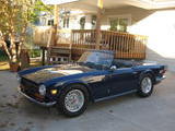 1974 Triumph TR6 Saphire Blue John Ulrich