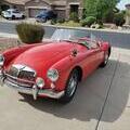 1958 MG MGA 1500 Orient Red Richard Glass