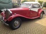 1953 MG TD RED David Chandler