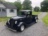 1935 Ford Pickup Blue George Snow