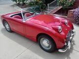 1960 Austin Healey Sprite Cherry Red David Neff