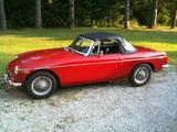 1971 MG MGB RED peter travostino