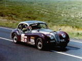1955 Jaguar XK140 Silver Burgundy Brandon Shriver