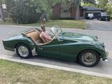 1959 Triumph TR3A British Racing Green Tony Kristina