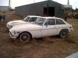 1970 MG MGB GT White john de barros