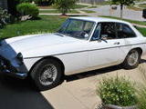 1967 MG MGB GT Special White Jerry Lane