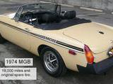 1974 MG MGB Tan JEFFREY WILKINS