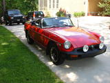 1975 MG MGB MkIII RED George Freelin