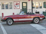 1977 MG MGB Maroon Bonnie W