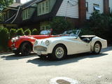 1957 Triumph TR3 White Steve Muystra